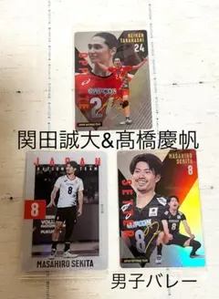 関田誠大 トレカ 24 【関田誠大】2024 バレーボール男子日本代表 トレーディングカード