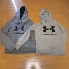 UNDER ARMOUR グレー パーカー セット