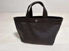 Herve Chapelier エルベシャプリエ 舟型トートバッグ M モカのサムネイル