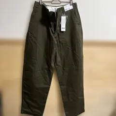 UNIQLO U ワイドフィットチノパンツ 丈長め