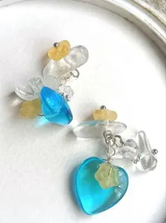 9331 チェコビーズたちとクォーツ パーツ