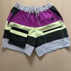 NIKE カラーブロックショートパンツ L