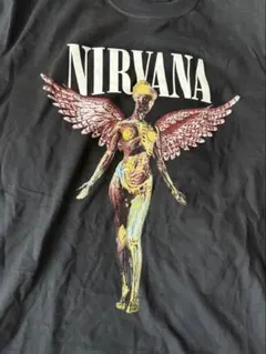 NIRVANA IN UTERO TOUR Tシャツ 両面プリント オフィシャル - メルカリ