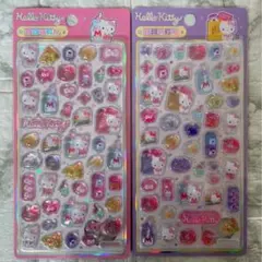 サンリオ キティ ドロップシール ぷくぷくシール 2枚 正規品