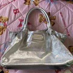 kate spade シルバー ハンドバッグ
