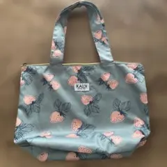 KALDI イチゴ柄 トートバッグ