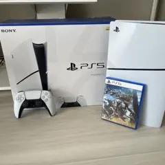 早いもの勝ち！！美品　PlayStation5 （通常版）+ モンハンワイルズ