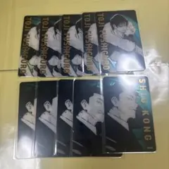 呪術廻戦展 箔押しクリアカード 伏黒甚爾