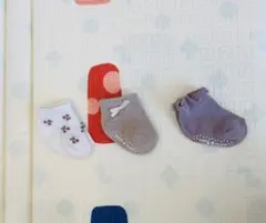 【petit main】プティマイン 靴下 アソート3足 セット 未使用