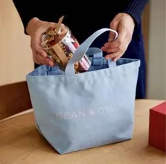 DEAN&DELUCA チャリティートートバッグ2024スノーブルーSサイズ