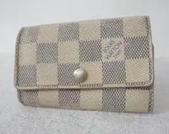 ルイ・ヴィトン　LOUIS VUITTON　ダミエ・アズール　６連　キーケース