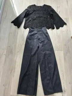 セオリー Theory カットワークシャツ ストレッチデニム