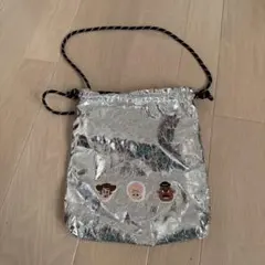 Toy Story シルバー巾着袋