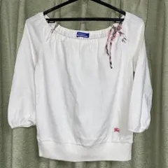 BURBERRY BLUE LABEL オフショルダー トップス 38