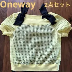 Oneway トップス2点セット Mサイズ
