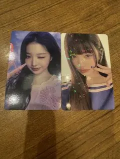 ive secret タワレコ　渋谷　特典トレカ　ホログラム　ウォニョン　2枚