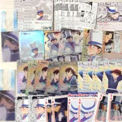 名探偵コナン　怪盗キッド　黒羽快斗　中森青子　カード　まとめ売り　SR