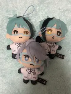 ツイステ チビぬい ぬいぐるみ アズール ジェイド フロイド オクタ セット