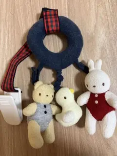 【新品未使用】familiar ベビーカー用マスコット