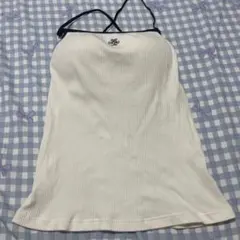 tutuannaロゴ刺繍カップ付きキャミソールのサムネイル