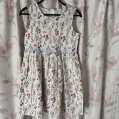 matherways 花柄ノースリーブワンピース 150cm