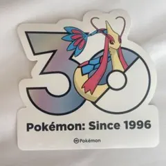 韓国限定 ポケモン メガフェスタ 30周年ランダムステッカー ミロカロス