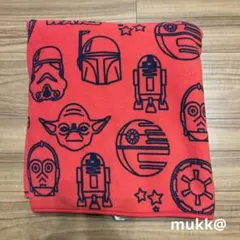 ユニクロ　スターウォーズ　ブランケット 赤