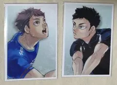 ハイキュー‼︎ 思い出スナップフォトカード　及川　岩泉