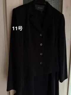 ブラックフォーマル　ワンピーススーツ　L I LYBURN