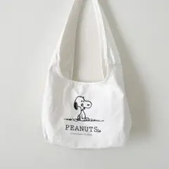 PEANUTS Cafe 4周年 キャンバスショルダー
