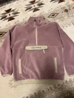 COLUMBIA クリスタルベントハーフジップフリース