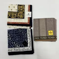 ●8335　フェンディ　ジバンシー　他おまとめ　レディース　メンズ　ハンカチ