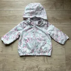 babyGAP 18-24 ピンク系花柄アウター 90cm