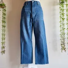 デニムパンツ アンクル丈