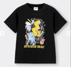 【新品未使用】ポケモン Tシャツ 100cm 黒
