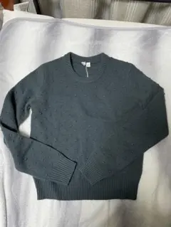 クルーネックセーター/ラム/ラムセーター/クルーネックニット/ニットセーター