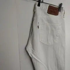 リーバイス 501 ストレート W31 L32 ジーンズ デニムパンツ ホワイト