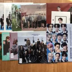 SEVENTEEN クリアファイル，ノート、色紙セット