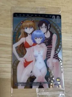 エヴァンゲリオン ウエハース カード レイ＆アスカ＆マリ 水着SP 未開封