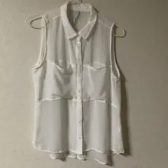 【Bershka】シースルーシャツ