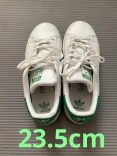 adidas Stan Smith ホワイト グリーン 23cm - メルカリ