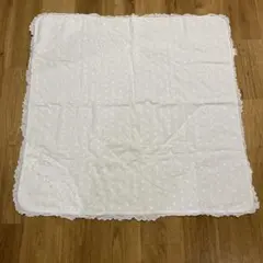 ホワイト レース おくるみ ブランケット
