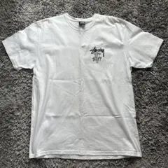 Stussy Tシャツ ホワイト TUFF STUFF Lサイズ