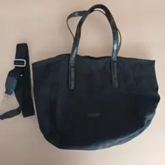 agnes b. アニエスベー 2WAY トートバッグ ブラック