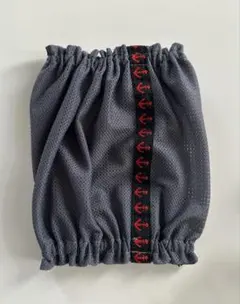 犬用スヌード★メッシュニット（イカリ柄刺繍リボン）　Sサイズ　ハンドメイド