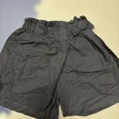 GU ブラック ハーフパンツ 140