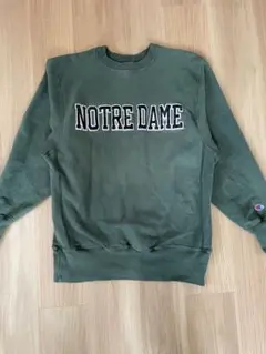 Champion リバースウィーブ 90s 刺繍 カレッジ オリーブグリーン L