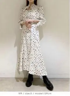 snidel デコルテオープンバリエワンピース