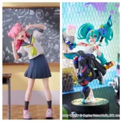 ムチュード　正反対な君と僕 鈴木みゆき 初音ミク フィギュア 6個セットのサムネイル