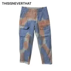 【最終値下げ】thisisneverthat カーゴパンツ Lサイズ タイダイのサムネイル